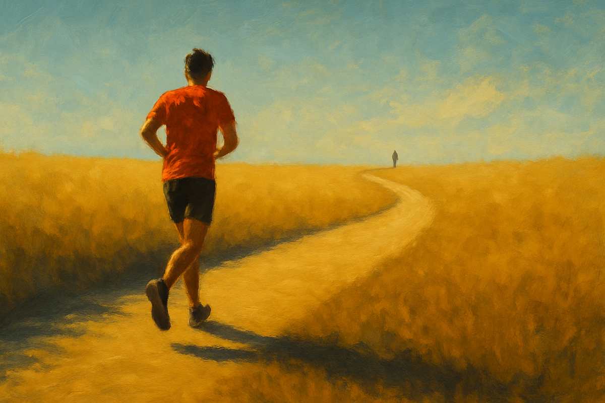 Somewhere Between Mile Three and Mile Six